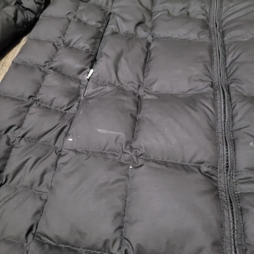 Patagonia Jacket Womens Large Black Tres Parka Duck Down Puffer - Picture 4 of 16
